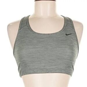 Nike Heathered Gray Sports Bra